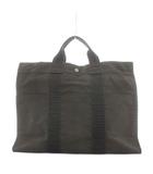 エルメス HERMES エールラインMM ハンドバッグ トートバッグ グレー /AN57 ■OH