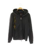 エドハーディー Ed Hardy ジップアップパーカー ジャケット コットン M グレー /NR