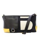 バリー BALLY ショルダーバッグ キャンバス レザー 切替 マルチカラー /BB