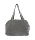 ペネロープ Penelope ボストンバッグ ハンドバッグ ロゴ プリント キャンバス グレー /BB