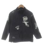 バブアー Barbour beautiful people CHILDRENS CLASSIC BEDALE ステンカラージャケット コーデュロイカラー アニマルプリント ジップアップ 男の子 150cm 紺 ネイビー 1102044 /KU