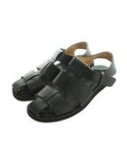 サンダル 編み込みデザイン US9 27.0cm 黒 /MI