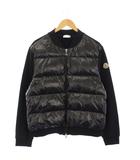23AW MAGLIA APERTA CON ZIP UP ダウン切替カーディガン 長袖 M 黒 I20938G00029 /KH