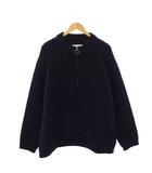 メゾンマルジェラ 1 Maison Margiela 1 23AW RIB ZIP UP KNIT JACKET ニットカーディガン ジップアップ 長袖 S 紺 S67HP0013 S18346 /KH