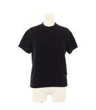 エルメス HERMES 24SS ニット セーター 半袖 カシミヤ 38 黒 4H2600D1 /KH