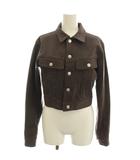 ラルフローレン RALPH LAUREN デニムジャケット Gジャン ジージャン 7 茶 ブラウン /☆G