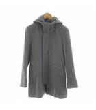 グリーンレーベルリラクシング ユナイテッドアローズ green label relaxing フーデットコート XS グレー フード付き 長袖 /RR