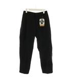 バイソンチノパン チノパンツ ロゴ M 黒 ブラック NBW81961 /AN45