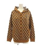 パーリーゲイツ PEARLY GATES ゴルフウェア ニット パーカー ジップアップ ロゴ 1 茶 ブラウン 055-1272904 /☆G