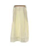 ユナイテッドアローズ UNITED ARROWS H BEAUTY&YOUTH フレアスカート ロング 38 白 ホワイト /RR