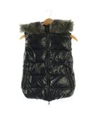 デュベティカ DUVETICA ダウンベスト ファー ジャケット 40 紺 /NR ■OS