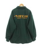ビズビム VISVIM 24AW COACH DOWN JKT コーチダウンジャケット ロゴ刺繍 4 緑 0124205013010 /KH