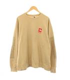 ザノースフェイス THE NORTH FACE Supreme 24SS Crewneck スウェット トレーナー 長袖 ロゴ 裏起毛 XL ベージュ NT02411I /KH