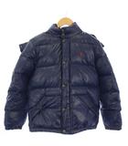 ポロ ラルフローレン POLO RALPH LAUREN ダウンジャケット ジップアップ フード ナイロン L/G(14-16) ネイビー 323795538001 /BM