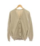 クレプスキュール crepuscule カーディガン ニット 1 ベージュ 長袖 Vネック 2201-013 /YM