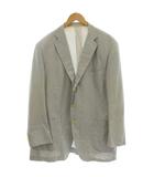 ユナイテッドアローズ UNITED ARROWS テーラードジャケット ストライプ柄 ブレザー L相当 水色 ライトブルー /☆G