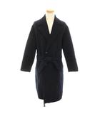 B&Y ユナイテッドアローズ BEAUTY&YOUTH ビューティー&ユース リバーメルトンコート チェスターコート アウター リボンベルト M 紺 ネイビー 1225-104-7637 /YT