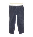 ピーティーゼロウーノ PT01 ストレッチ STRETCH チノパン トラウザーズ ジップフライ 46 紺 ネイビー CODT01 NT21 /YT