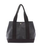 トプカピ TOPKAPI Breath SCOTCH GRAIN スコッチグレイン トートバッグ ハンドバッグ ネオレザー キャンバス 切替 ワンカラー 黒 ブラック /BB