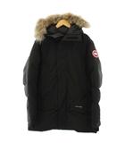 カナダグース CANADA GOOSE Langford Parka ラングフォードパーカ ダウンジャケット フーディ コヨーテファー XL 黒 2062MA /KH