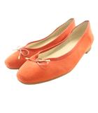 ルタロン Le Talon パンプス スエード 23.5cm オレンジ /SS ■OS