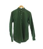 ラルフローレン RALPH LAUREN シャツ 170/92A グリーン ボタンダウン 無地 長袖 /JP
