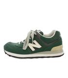 ニューバランス NEW BALANCE ML574GNJ スニーカー シューズ US6.5 緑 /TK
