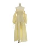 ランダ RANDA 2WAY キャミワンピース ロング パフスリーブ ワンピース 0 アイボリー /☆G