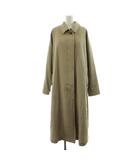 エーピーストゥディオ AP STUDIO SCENTOF ギャバジンステンカラーコート ロング ライナー 38 ベージュ 22020586310030 /KU