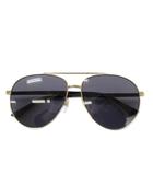 グッチ GUCCI サングラス べっ甲柄 61□14 145 茶 黒 GG0043SA /KH ■OH