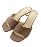 オデットエオディール Odette e Odile アローズ サンダル ヒール 24.0cm ベージュ /AN15