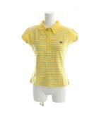 ポロジーンズ ラルフローレン POLO JEANS ポロシャツ M 黄 イエロー ボーダー柄 半袖 /AP