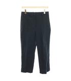 23SS ツイストツイルハイウエストストレートパンツW FH TWIST TWILL HW ST PANT W FH スラックス ジップフライ 4 紺 ネイビー 01-3206406-896-704 /YT