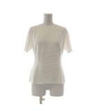 カットソー 半袖 S 白 ホワイト ラウンドネック 無地 /AU