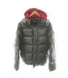 アールエルエックス ラルフローレン RLX RALPH LAUREN ダウンジャケット フード アウター M カーキ 赤 レッド 784911961 O324RC37 /AN25