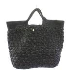 ヘレンカミンスキー HELEN KAMINSKI かごバッグ カゴバッグ トートバッグ ハンドバッグ 編み込み ワンカラー 黒 ブラック /BB