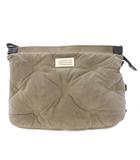 メゾンマルジェラ 11 Maison Margiela 11 Glam Slam グラムスラム セカンドバッグ クラッチバッグ ロゴ グレージュ /BB