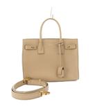 サンローラン パリ SAINT LAURENT PARIS ベイビーサックドジュール ハンドバッグ ショルダーバッグ 2WAY レザー ベージュ 717448 /KH ■OH