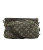 ラシット RUSSET ショルダーバッグ モノグラム 総柄 ナイロン グレー /AN19