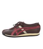 オニツカタイガー Onitsuka Tiger リンバー 66 PRESTIGE スニーカー シューズ レザー 25cm ブラウン OT6000 /TK
