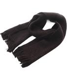 アーペーセー A.P.C. マフラー フリンジ ウール 茶色 ブラウン /SR