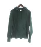 6 ROKU BEAUTY&YOUTH B&Y ロク ビューティーアンドユース THERMAL HOODIE パーカー 緑 グリーン ワッフル生地 フード付き 長袖 8612-241-0264 /AP