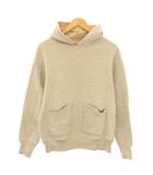 ウエアハウス WAREHOUSE DUCK DIGGER セパレートポケットセットインフード プルオーバーパーカー スウェット 長袖 裏起毛 38 ベージュ /KH