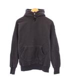 ウエアハウス WAREHOUSE DUCK DIGGER セットイン後付けフード プルオーバーパーカー 長袖 スウェット 無地 ワンカラー 裏起毛 40 紫 パープル /BB