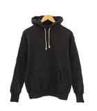 ウエアハウス WAREHOUSE Set In Hood プルオーバーパーカー スウェット 長袖 裏起毛 40 黒 /KH