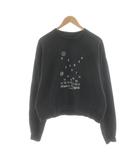 メゾンマルジェラ 11 Maison Margiela 11 スウェット トレーナー ロゴ L 黒 ブラック S51GU0118 /AN21