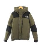 ザノースフェイス THE NORTH FACE BALTRO LIGHT JK バルトロライトジャケット ダウン ナイロン アウター ロゴ バイカラー L カーキ 黒 ブラック ND92340 /BB