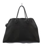 ザロウ THE ROW SOFT MARGAUX ソフトマルゴー 15 トートバッグ ハンドバッグ レザー 黒 /KH