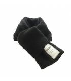 タイオン TAION リバーシブルマフラー ボア キルティング 黒 /MI