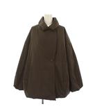 イエナ IENA 25AW ARTIROSA 撥水テイラーコクーンダウンジャケット アウター ワンカラー 36 茶 ブラウン 25020900104040 /BB